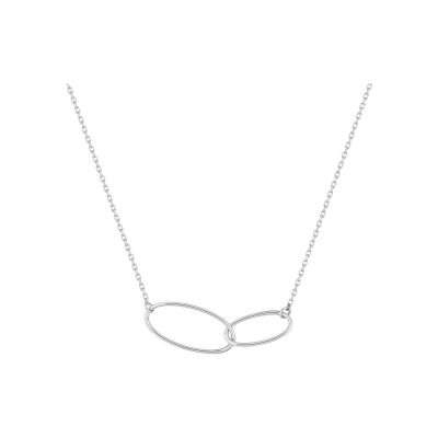 Collier en or blanc