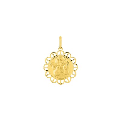 Médaille Ange en or jaune