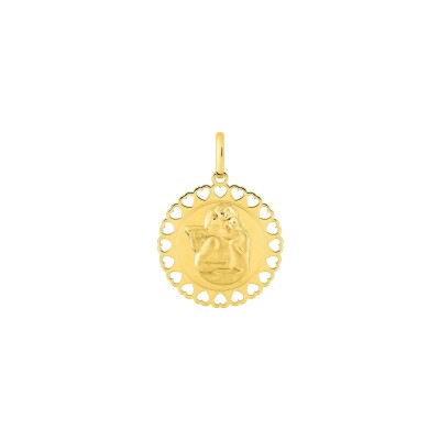 Médaille Ange en or jaune