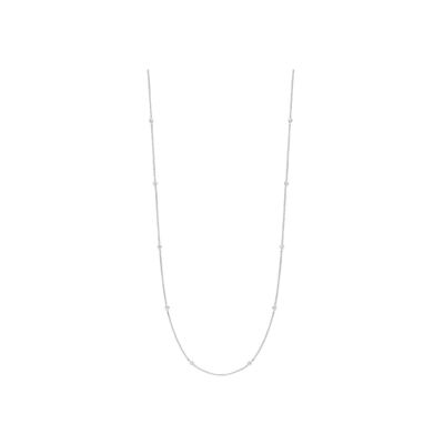 Collier Ti Sento en argent plaqué platine et oxydes de zirconium