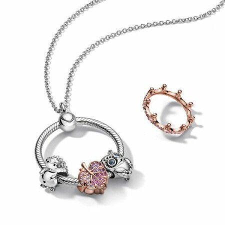 Pendentif Pandora Icons o moments en argent, moyen