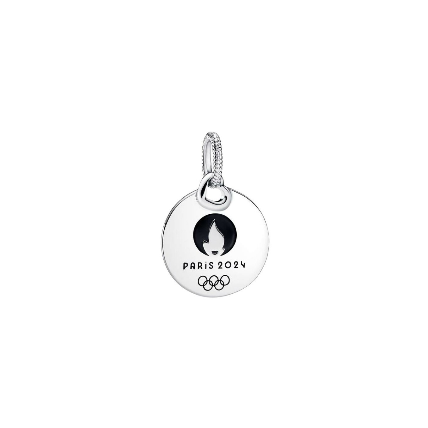 Collier avec Pendant Gravable Jeux Olympiques de Paris 2024