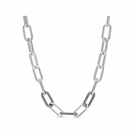 Collier Pandora Me à liens me en argent, 45cm