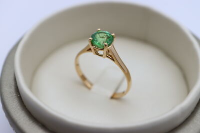 Bague en or jaune et péridot de 1.080 ct