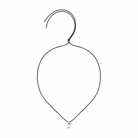 Pendentif moyen modèle FRED Force 10 en or blanc et diamants