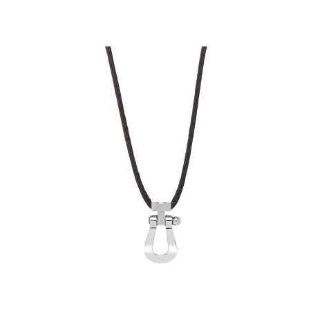 FRED Force 10 large pendant, white gold