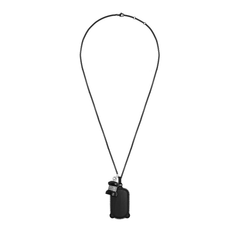 FRED Force 10 Winch pendant, large size, titanium and steel