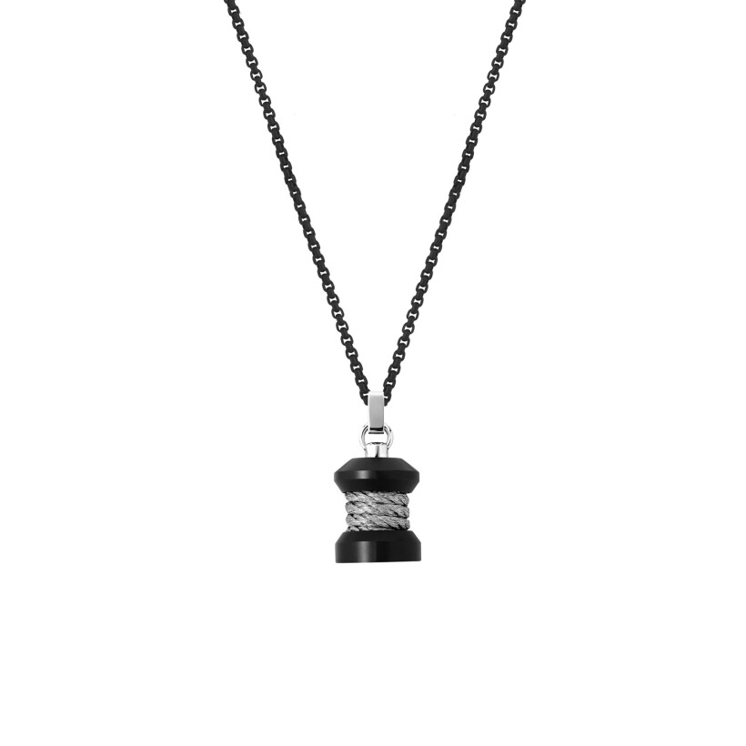 FRED Force 10 Winch pendant, small, titanium and steel