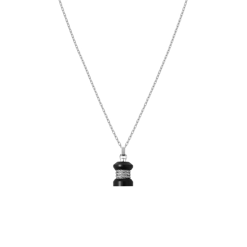 FRED Force 10 Winch pendant, small, titanium and steel