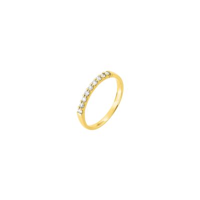 Bague en or jaune et diamants de 0.23ct