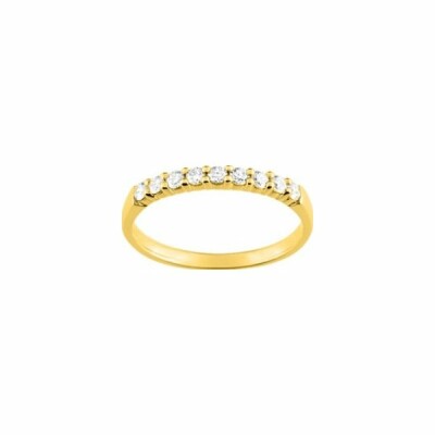 Bague en or jaune et diamants de 0.23ct