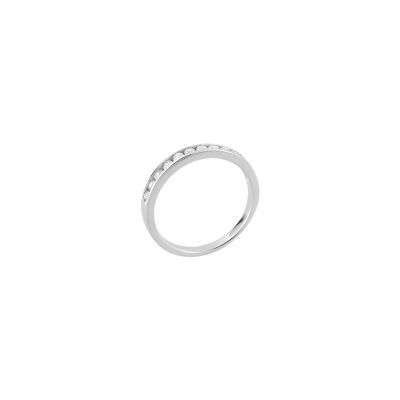 Bague en or blanc et diamants de 0.30ct