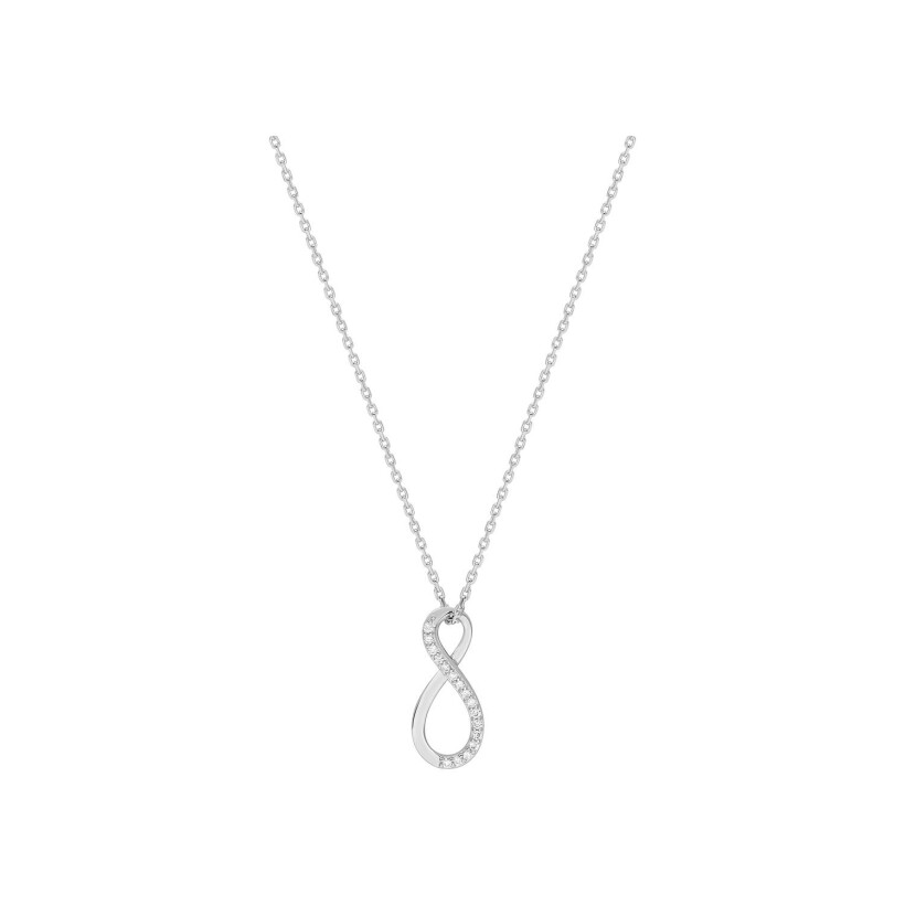 Collier en or jaune et diamant 0.05ct