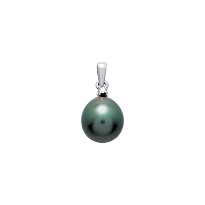 Pendentif en or blanc et diamant 0.02ct
