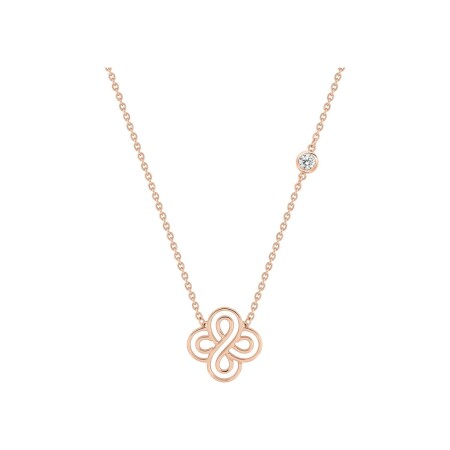 Collier Oressence en or rose et diamant