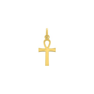 Pendentif croix en or jaune