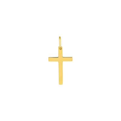 Pendentif croix en or jaune