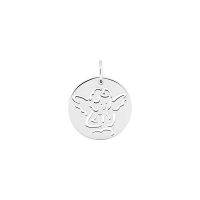 Pendentif en or blanc