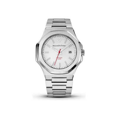 Montre Maison du Temps MTGamma Blanc Acier