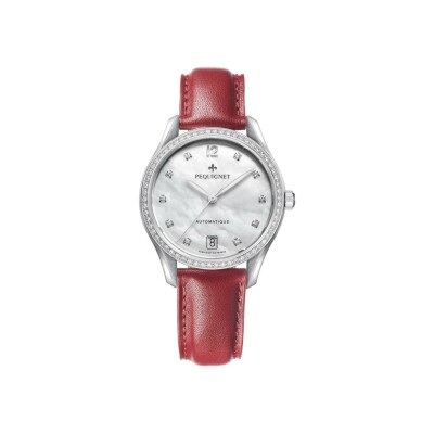 Montre Pequignet Elegance 4000509SCD/1/CR