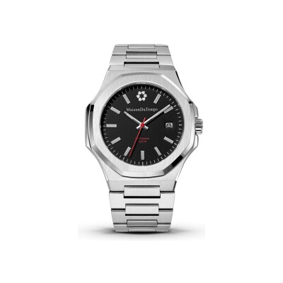 Montre Maison du Temps MTGamma Noir Acier