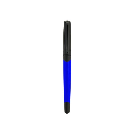 Stylo roller S.T. Dupont Defi Millenium bleu fluo