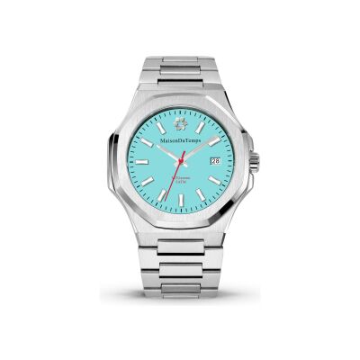 Montre Maison du Temps MTGamma Turquoise Acier