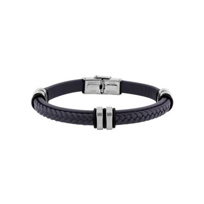 Bracelet en matière synthétique et acier