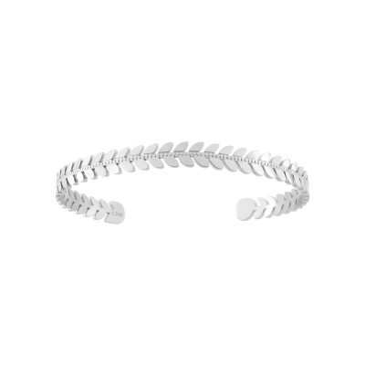 Bracelet rigide en acier