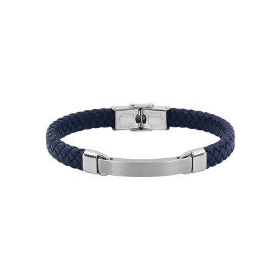 Bracelet en matière synthétique et acier