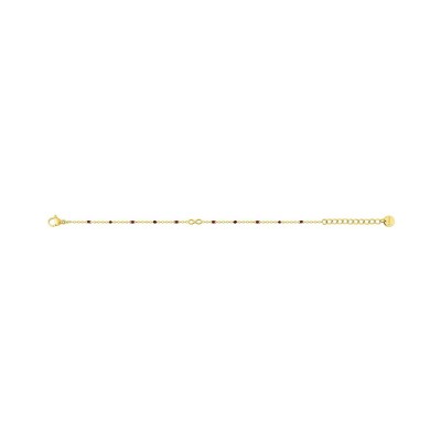 Bracelet en acier doré
