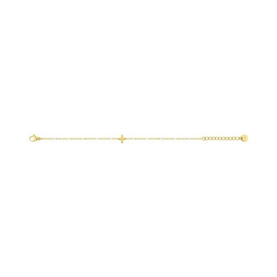 Bracelet en acier doré
