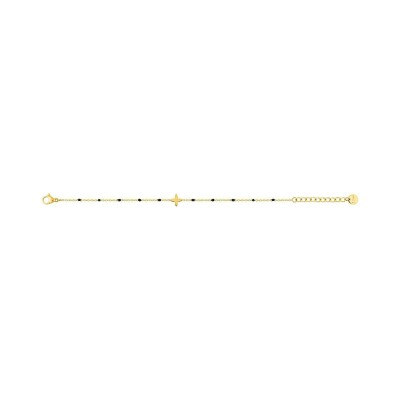 Bracelet en acier doré