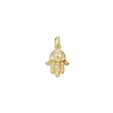 Pendentif Main de Fatma en or jaune