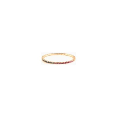Bracelet en or jaune et saphir