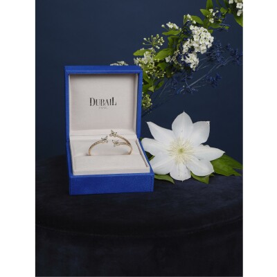 Bracelet diamants or rose
