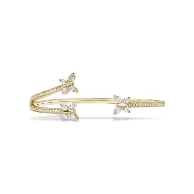 Bracelet Flex diamants or jaune