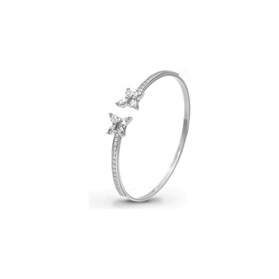 Bracelet Flex diamants or blanc