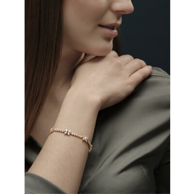 Bracelet Bride diamants or blanc