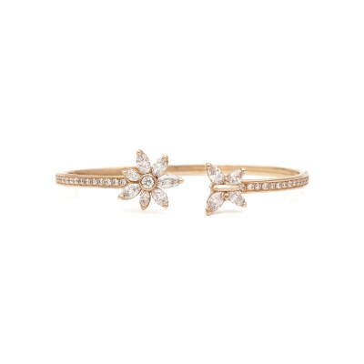 Bracelet Flex diamants or rose