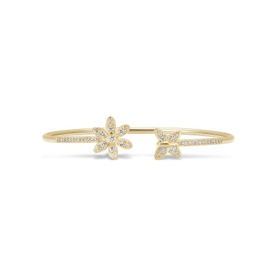 Bracelet Flex diamants or jaune