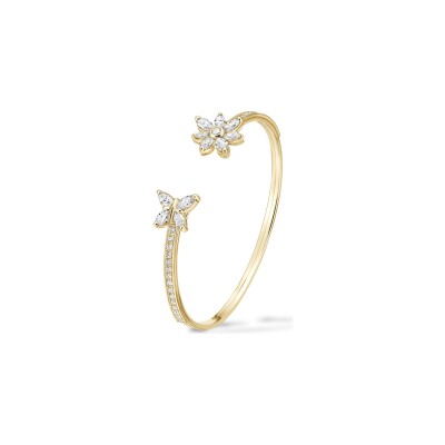 Bracelet Flex diamants or jaune