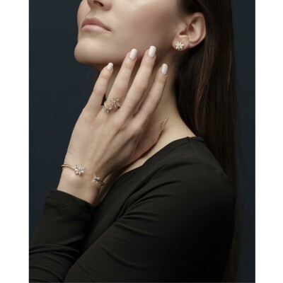 Bracelet Flex diamants or jaune