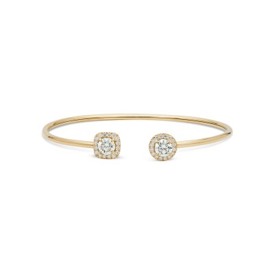 Bracelet diamants or rose