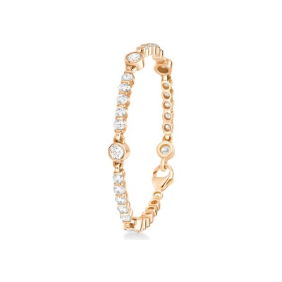 Bracelet Clos Bride diamants or rose
