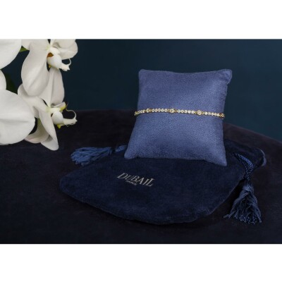 Bracelet Clos Bride diamants or jaune