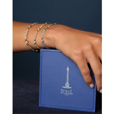 Bracelet Clos Bride diamants or jaune