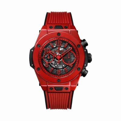 Montre Hublot Big Bang Unico Red Ceramic 45mm