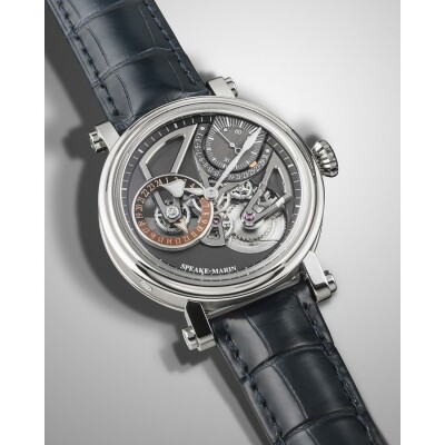 Montre Speake Marin Openworked Dual Time Titanium