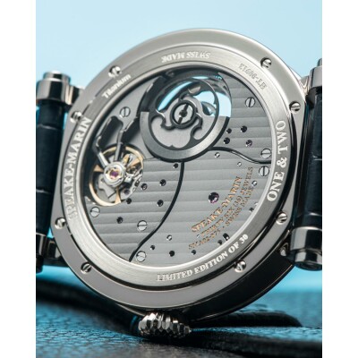 Montre Speake Marin Openworked Dual Time Titanium